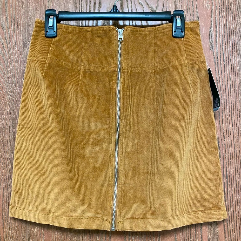 Wild Fable Corduroy Mini Zip Skirt